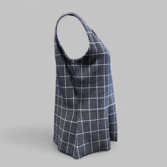 Whbm Windowpane Bodice Top - Picture 3 of 4